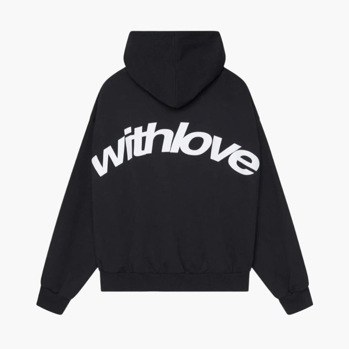 Women's oversized hoodie with a large back print - product photo 7