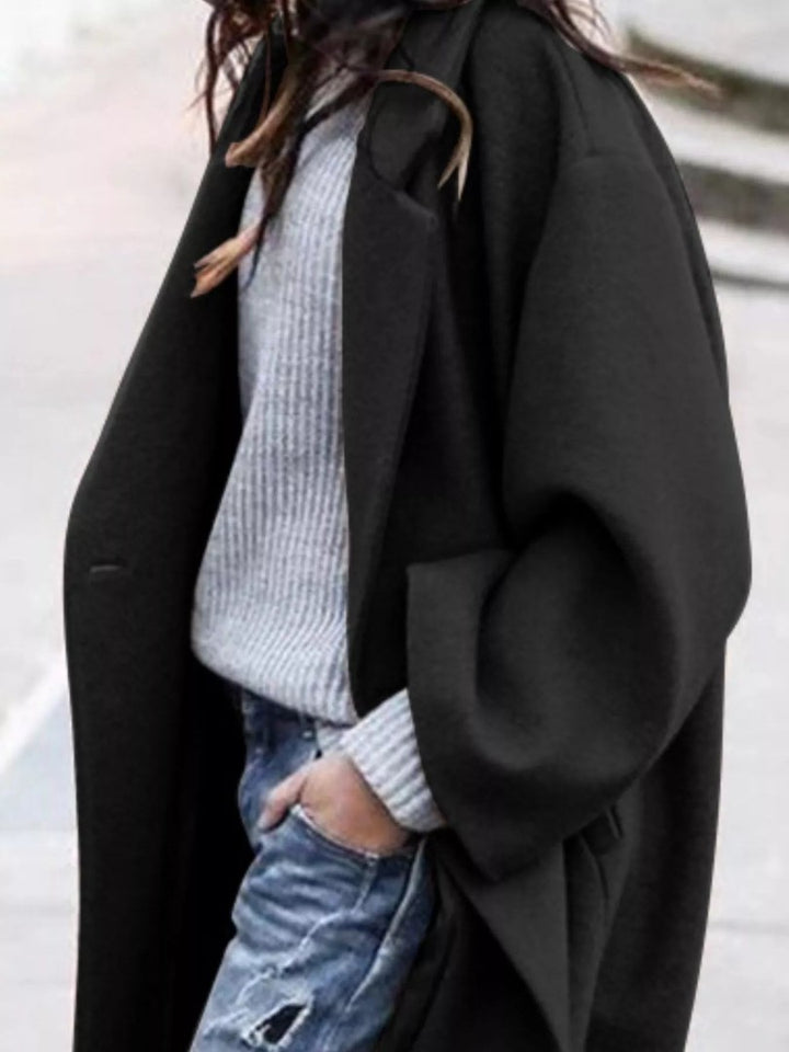Women's oversized long winter coat - product photo 6