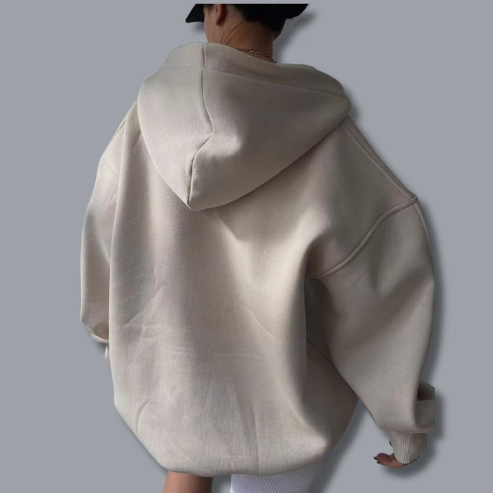 Women's oversized pullover hoodie - product photo 7