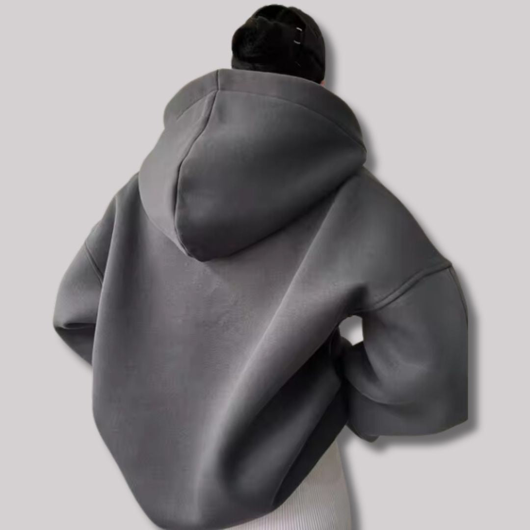 Women's oversized pullover hoodie - product photo 8