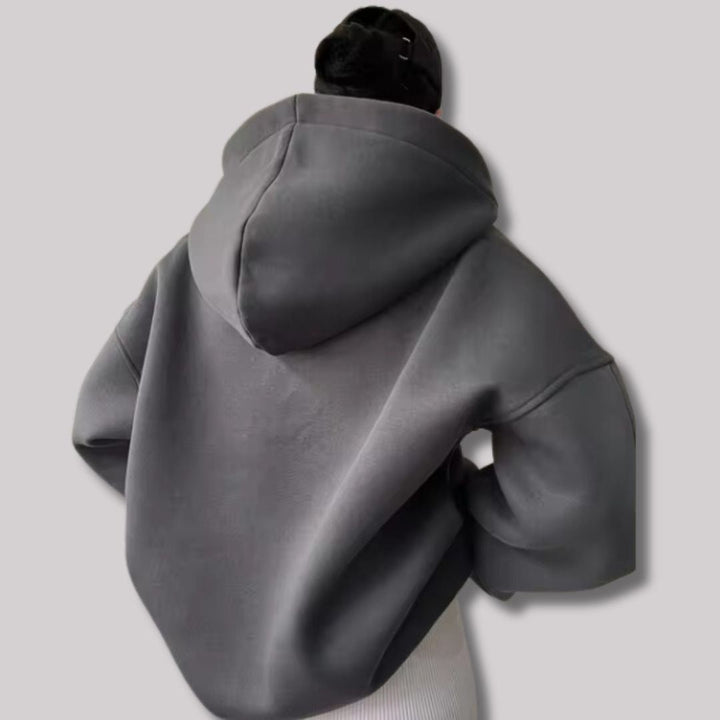 Women's oversized pullover hoodie - product photo 8