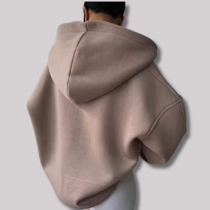 Women's oversized pullover hoodie - product photo 9