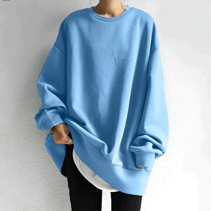 Women's oversized tunic sweater - product photo 5