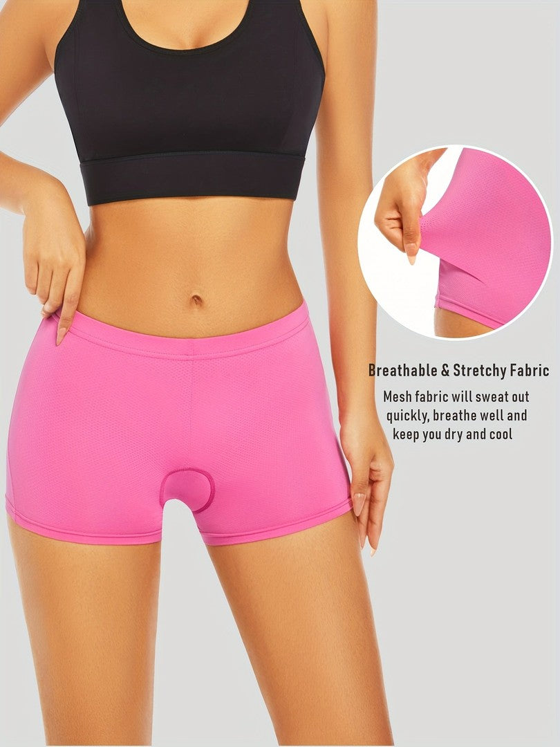 Women's padded cycling undershorts with 4D padding - product photo 4