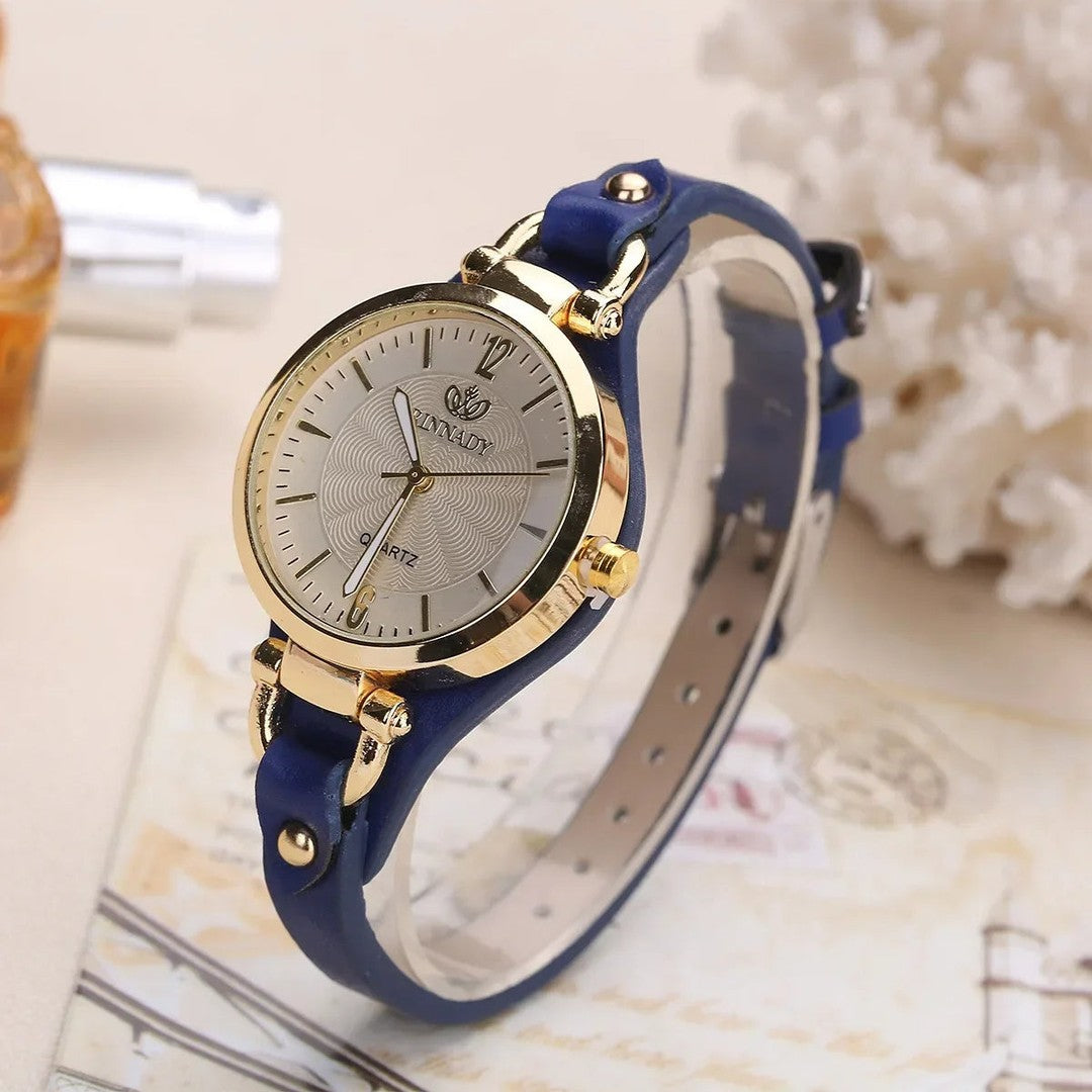 Women's quartz watch with an engraved dial - product photo 2