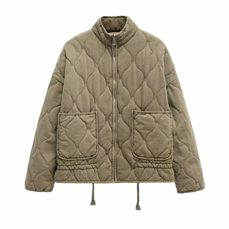 Women's quilted everyday jacket - product photo 4