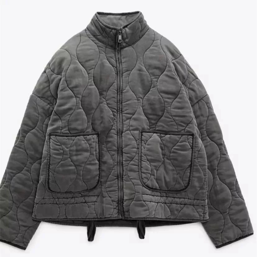 Women's quilted everyday jacket - product photo 7