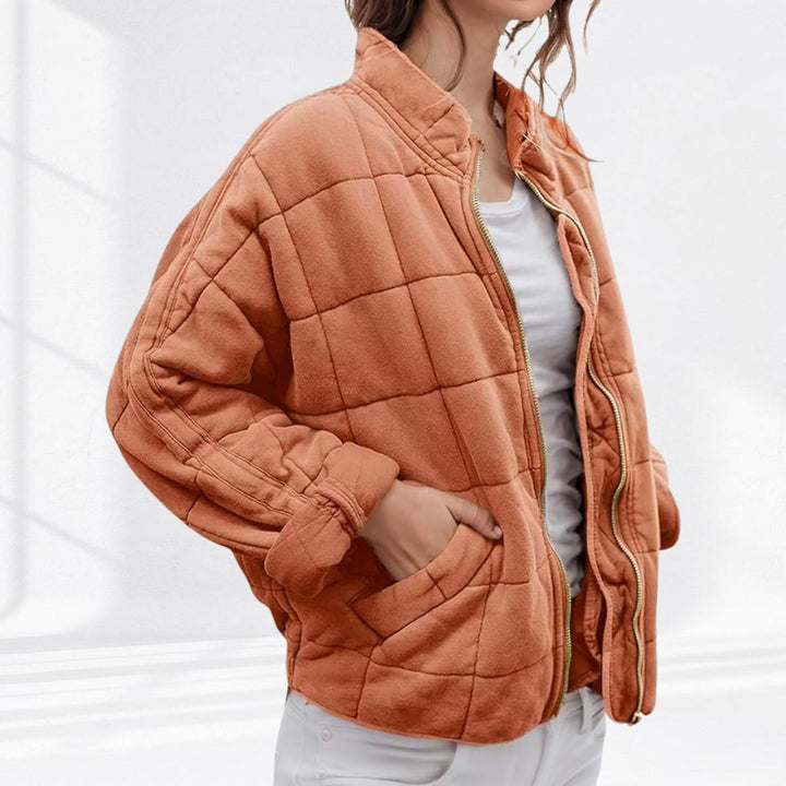 Women's quilted jacket - product photo 11