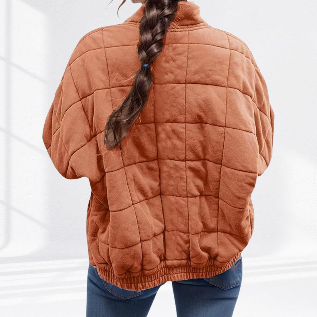 Women's quilted jacket - product photo 12