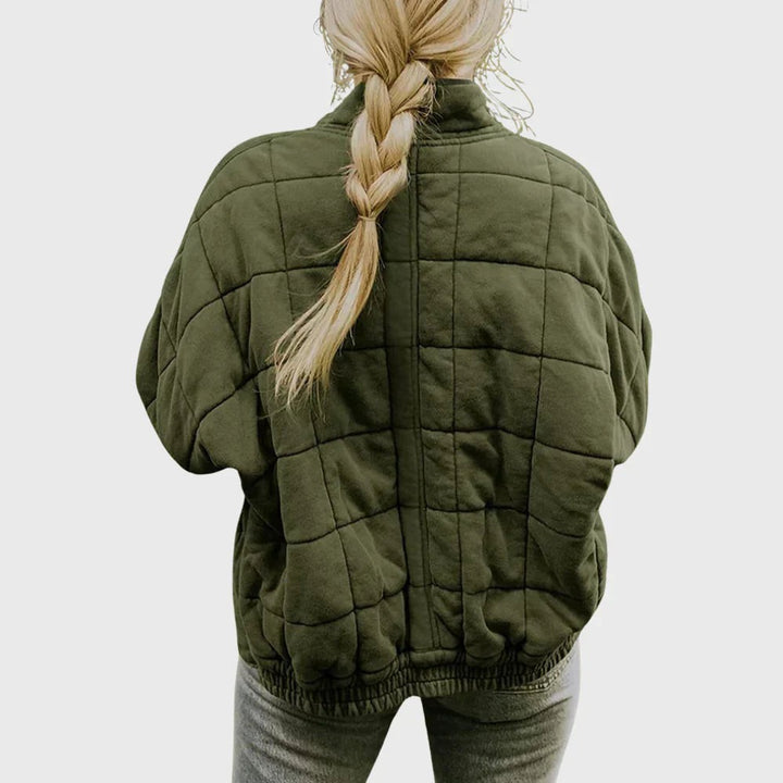 Women's quilted jacket - product photo 2