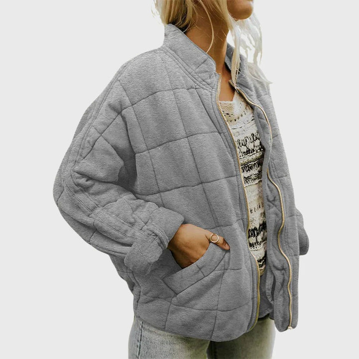 Women's quilted jacket - product photo 4