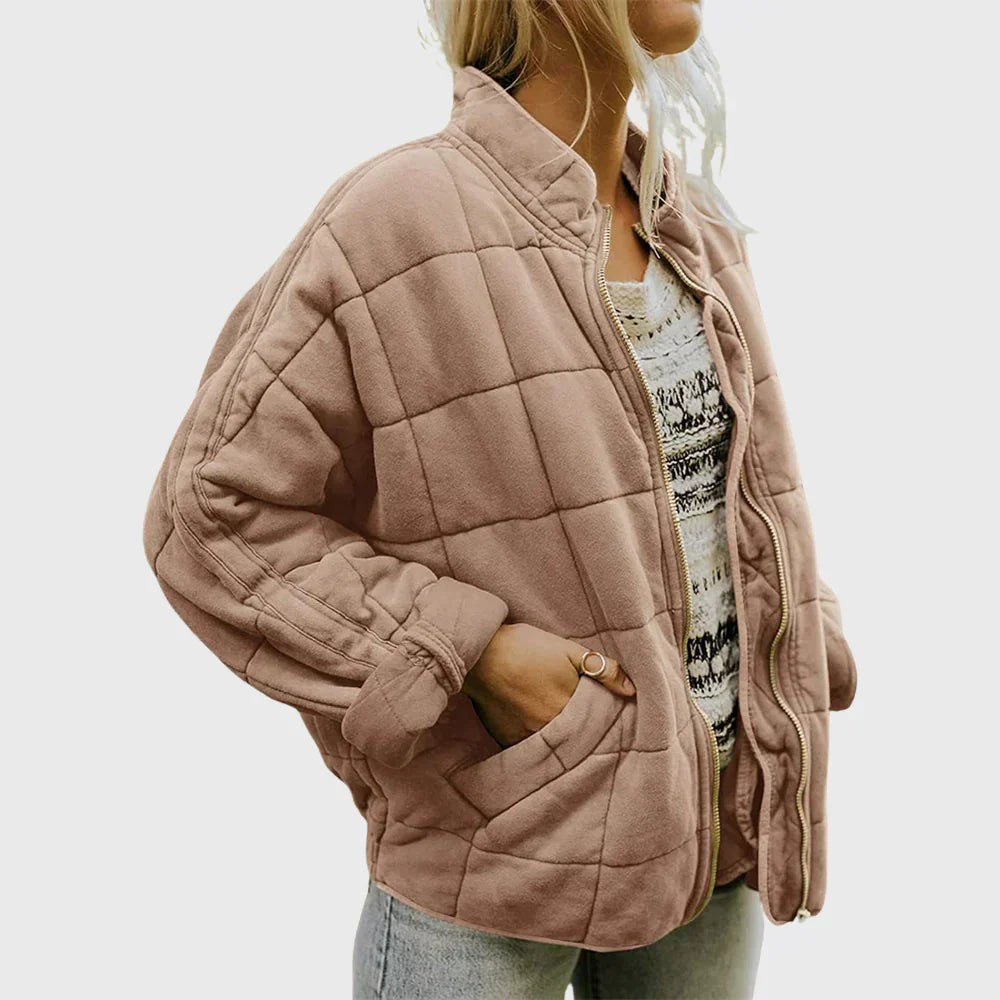 Women's quilted jacket - product photo 6