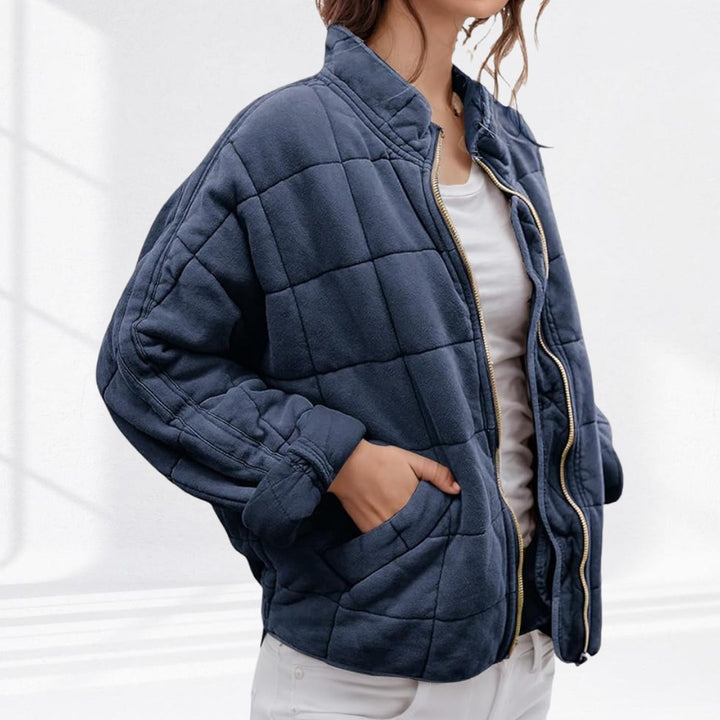 Women's quilted jacket - product photo 9