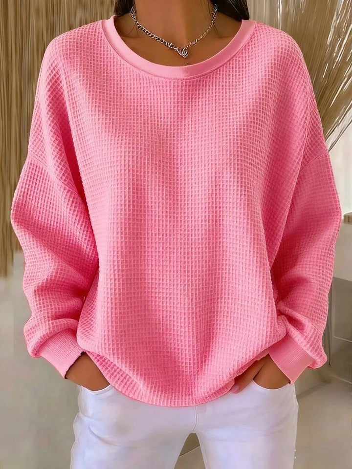 Women's relaxed pullover - product photo 10