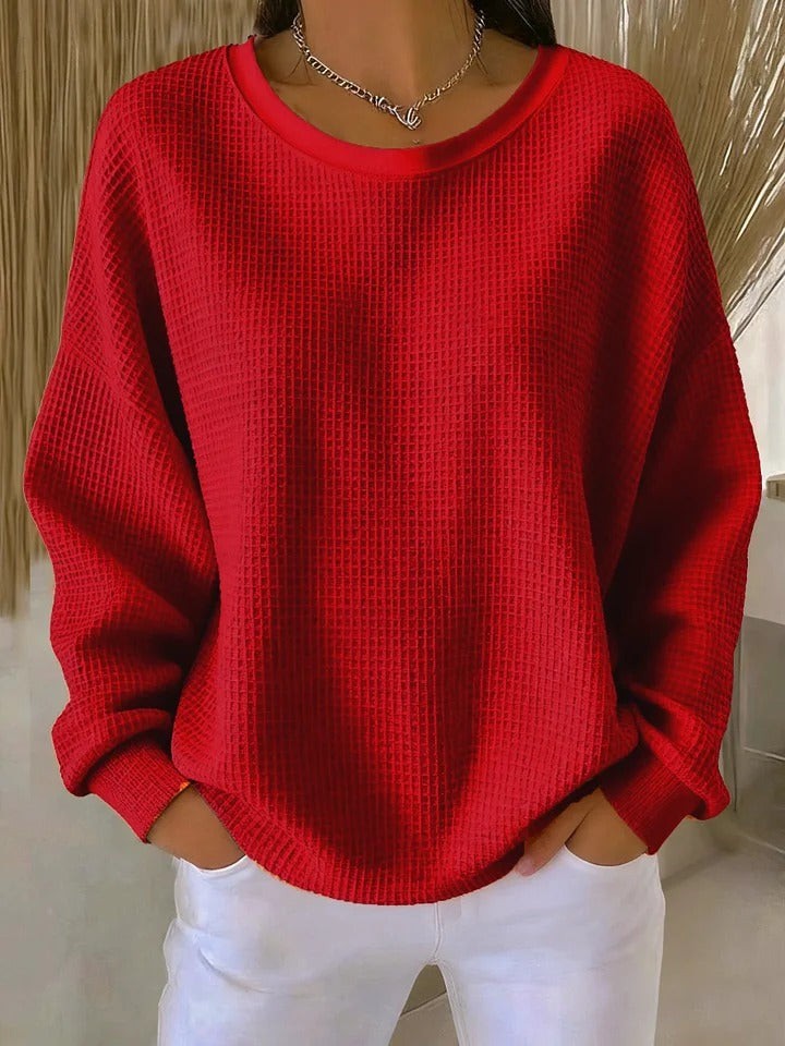 Women's relaxed pullover - product photo 2
