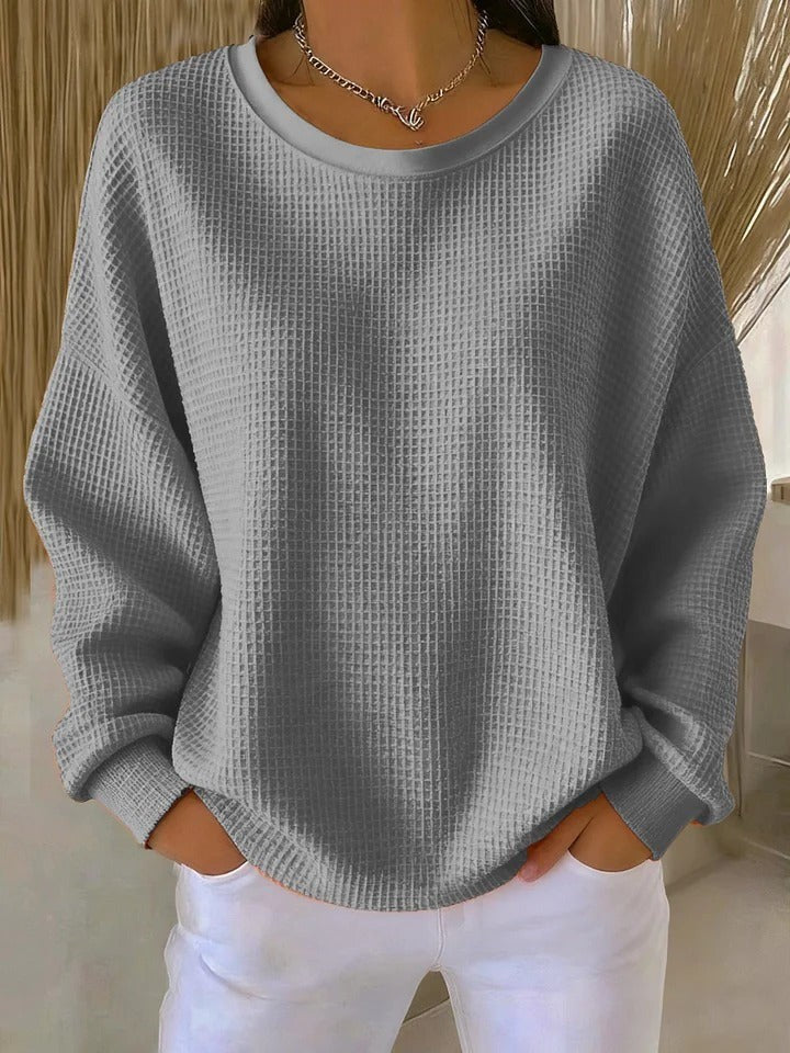 Women's relaxed pullover - product photo 3