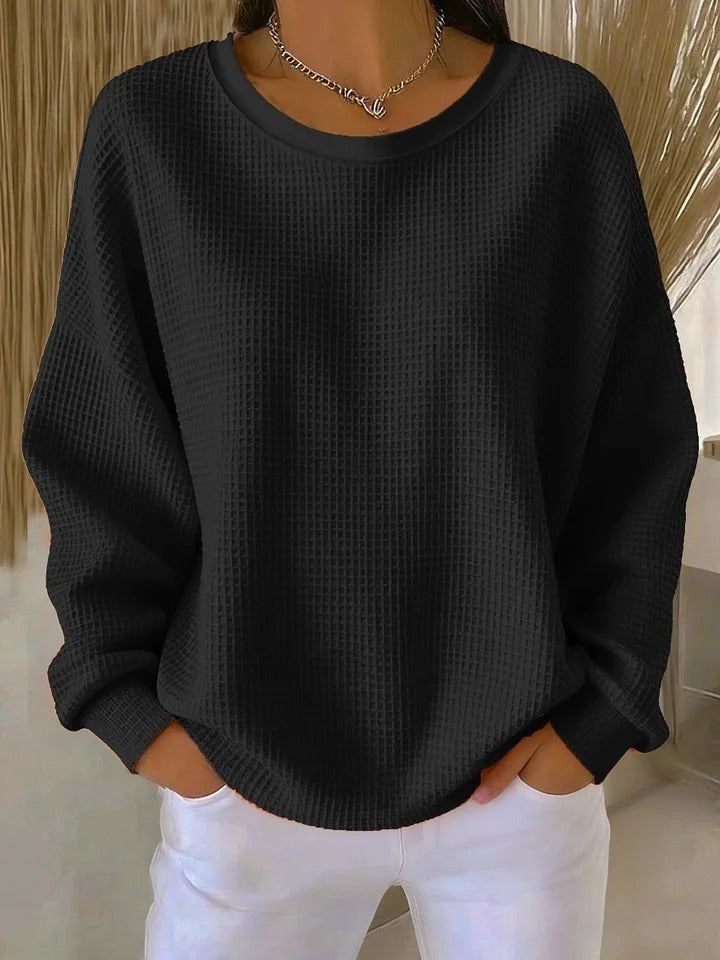 Women's relaxed pullover - product photo 7