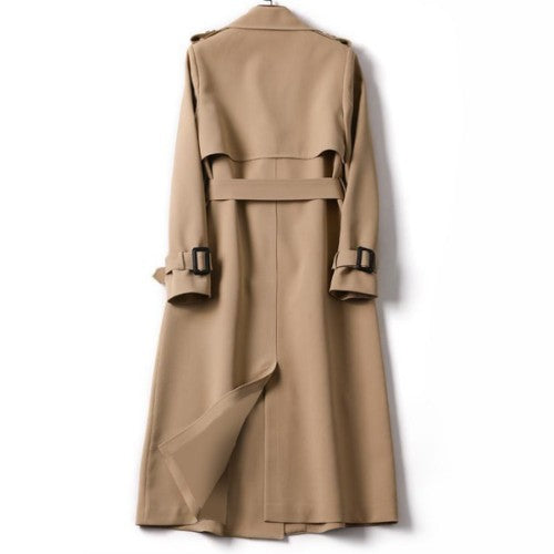 Women's belted trench coat - product photo 2