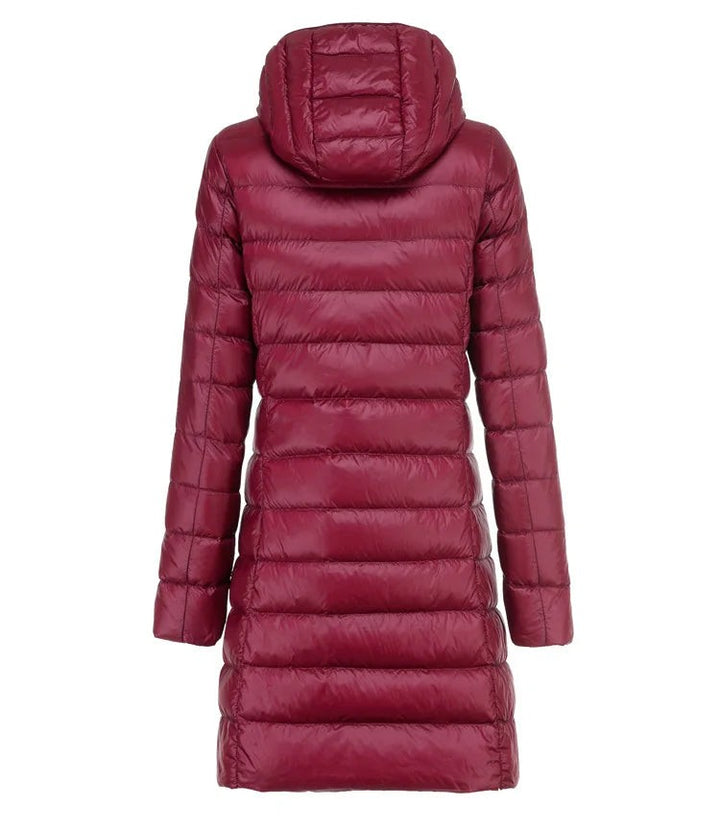 Women's ultralight long jacket - product photo 2