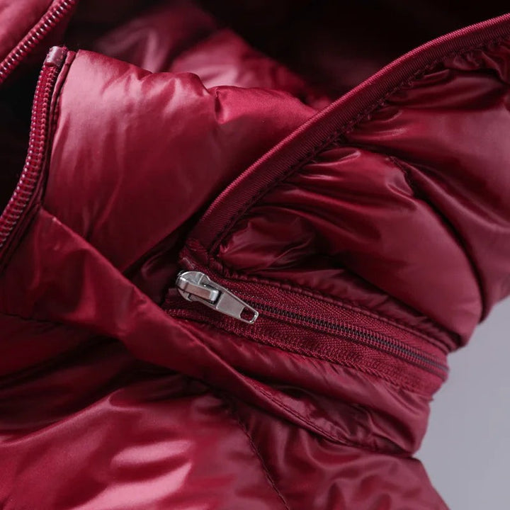 Women's ultralight long jacket - product photo 4