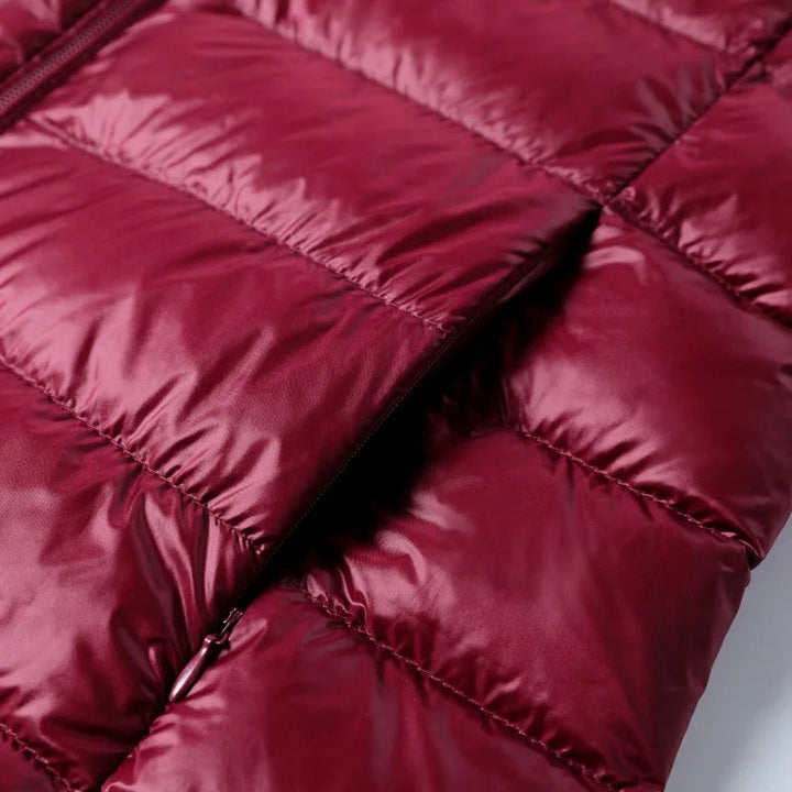 Women's ultralight long jacket - product photo 5