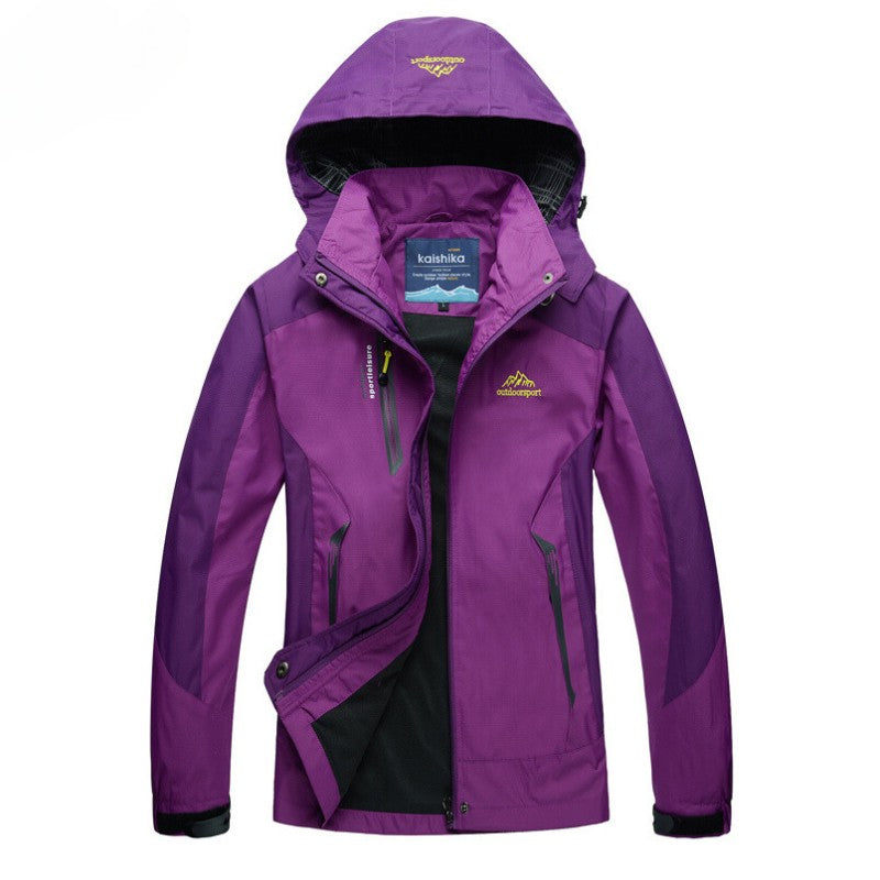 Women's waterproof breathable jacket - product photo 2