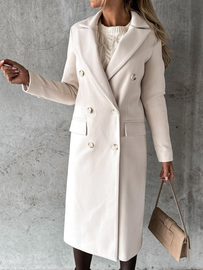 Women's winter jacket in apricot - product photo 3