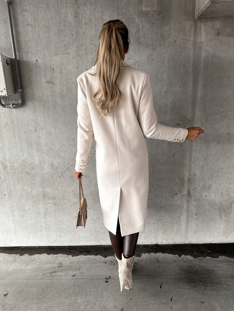 Women's winter jacket in apricot - product photo 5