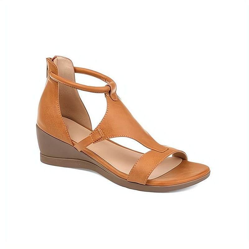 Zoe | Women’s Supportive Wedge Strap Sandals