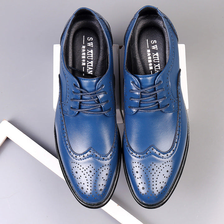 HENRY | Men’s Timeless Lace-Up Dress Shoes With Elegant Brogue Accents